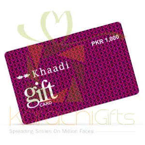 Khaadi Gift Card - PKR1000