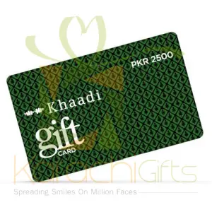 Khaadi Gift Card  PKR2500