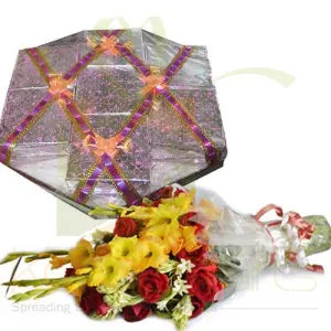 Mithai Box Tokra With Flowers