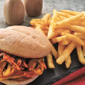 Pulled Chicken Burger For 2(Nandos)