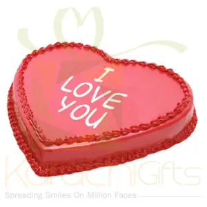 Red Heart Cake 2lbs-Hobnob