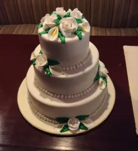 The Wedding Cake 3 Tier 