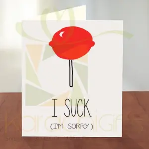 Sorry Card 06