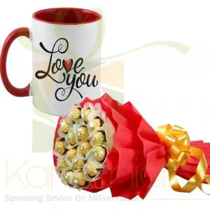Rochers Bouquet With Love You Mug