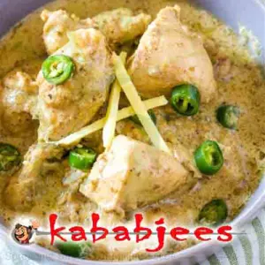 White Chicken Karahi Kababjees
