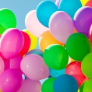 25 Mix Coloured Balloons