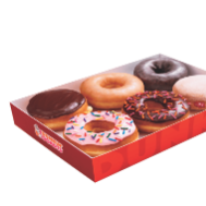 Dunkin Donuts: 6 Pcs