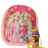 Barbie 3D Bag with Water Bottle