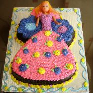 Barbie Cake 6.5 lbs