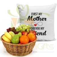 Fruits With Mom Cushion