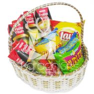 Juice n Chips Basket