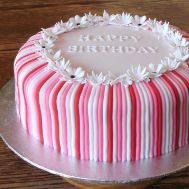 Pretty Birthday Cake (4lbs)