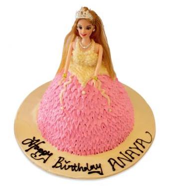 Barbie Cake (6 lbs) 