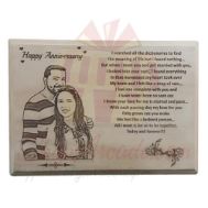 Wooden Picture Plaque