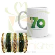 Azaadi Mug With Choori