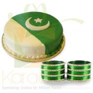 Flag Cake With Choori