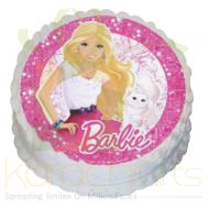 Barbie Cake 3lbs