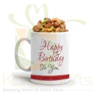 Dry fruits In a BDay Mug