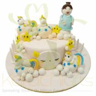 Cartoon Cake 5lbs-Blue Ribbon