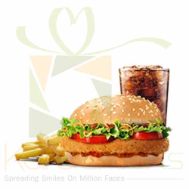 Chatpata Chicken Burger