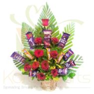Cadbury Rose Basket