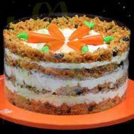 Carrot Naked Cake 2lbs By Sachas