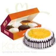 Donuts With Mango Cake