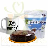 Sorry Mug Cake And Chocolates