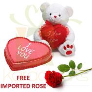 FREE Rose With Love Combo
