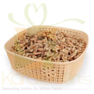 2Kg Mix Dry Fruits In A silicone basket