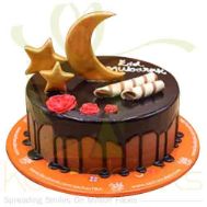 Choc Dripping Eid Cake 2Lbs - Sachas