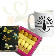 Mithai And Mug For Dad