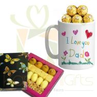 Choco Mug With Mithai