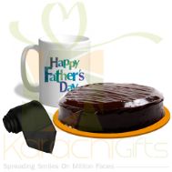 Cake Mug Tie For Dad