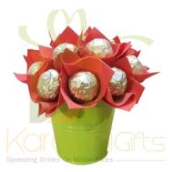 Ferrero Flower Bucket