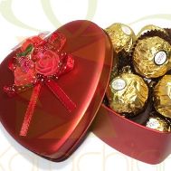 Ferrero Tin Heart  