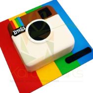 Instagram Theme Cake 5lbs