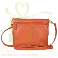 Shoulder Bag Orange Gold