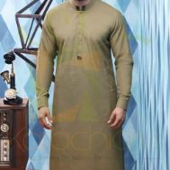 Green Suit By Junaid Jamshed