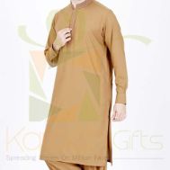 Brown Suit By Junaid Jamshed