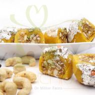 Kaju Katli With Anjeer And Almond Filling 1Kg