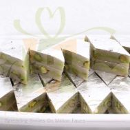 Kaju Katli with Pista Chunks 1Kg 