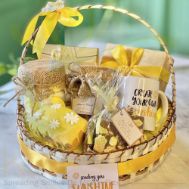 Sunshine Round Basket By Lals