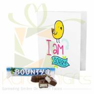 Bounty With Sorry Card