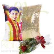 Magic Cushion With Rose