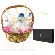 Dove Bath Kit With Wallet