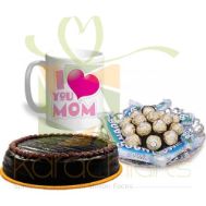 Chocolates, Cake And Mug For Mothers Day