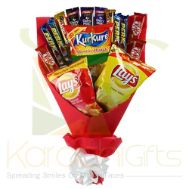 Mix Chocs n Chips Bouquet