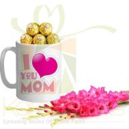 Glads And Choc Mug For Mom