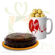 Maa Choco Mug With Cake